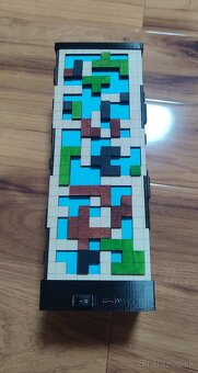 Dekoratívna nabijateľná LED lampa s motívom Minecraft/teris - 8