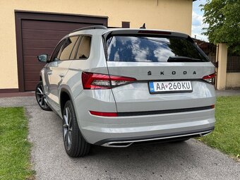 Kodiaq Sportline 4x4✅ODPOČET✅Nardo Grey Virtual Pano Webasto - 8