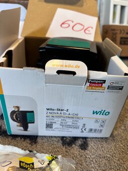 Predám kúrenársky materiál – nové čerpadlá, ventily, filtre - 8