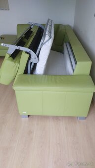 Sedačka PHASE kožená rohová rozkladacia - 8