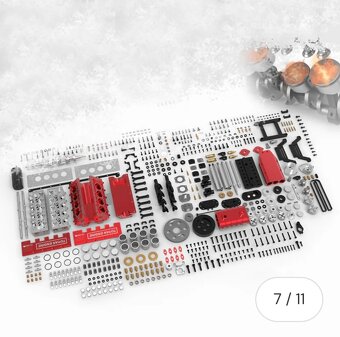 Toyan V8 FS-V800 – modelársky motor - 8