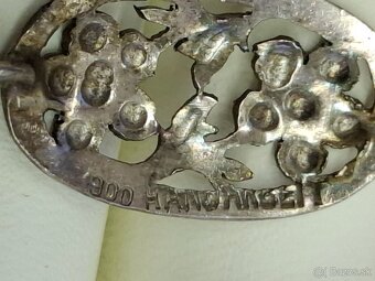 Strieborná sada šperkov - náhrdelník a náramok - 8