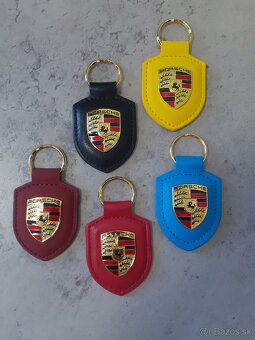 Kožený prívesok Porsche - 8