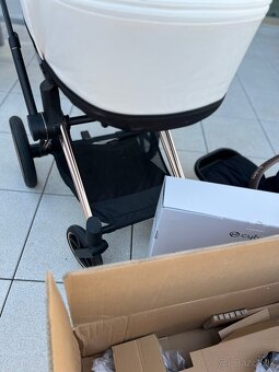 Kombinovaný Cybex priam - Rosegold Off White Platinum - 8