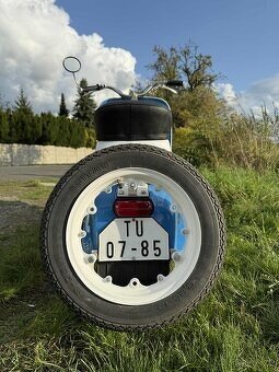 Veterán Motocykl ČZ 175 typ 501 - po renovaci - TOP STAV - 8