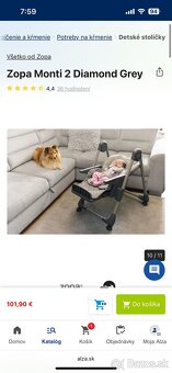 Zopa- jedálenská stolička v záruke - 8