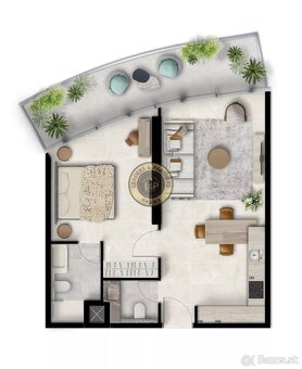 Luxusné apartmány v Dubaji, Trussardi Residences - 8