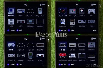 Konzola MIYOO Mini + ○ 128GB, 60tisíc hier, AMIGA ATARI nová - 8