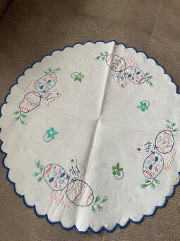 Veľkonočný okrúhly obrus - 8