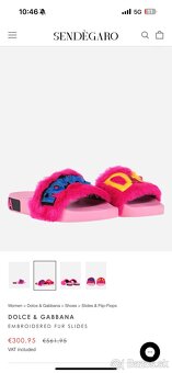 Dolce&Gabbana šlapky - originál - 8