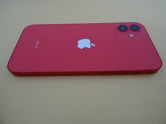 iPhone 12 64GB RED - ZÁRUKA 1 ROK - 100% BATERIA - 8