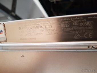 Umývačka riadu Siemens 45cm - 8