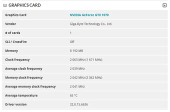 Nvidia GeForce GTX 1070 8GB XTREME Gaming (GIGABYTE) - 8