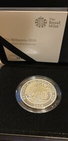 Britannia, Strieborné Proof mince 2015,2016,2018,2019 - 8