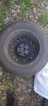Predám zimné pneumatiky Continetal 195/65 R15 - 8