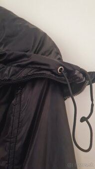 Čierna páperová bunda - 8