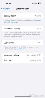 Apple iPhone 15 128GB - 8