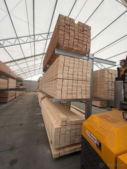 Zrubový profil dlážkovica smrek/červený smrek 45mm 65mm AB - 8