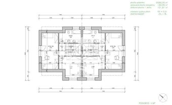 Predaj, pozemok 2086 m2 na výstavbu 4 RD, obec Mostová, okre - 8