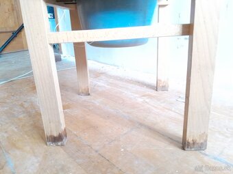 Toaletné kreslo drevené - 8