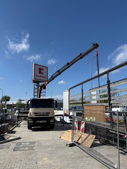 Autodoprava s hydraulickou rukou - dosah 25m - 8