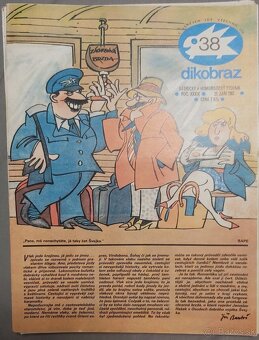PREDÁM DIKOBRAZ KOMPLETNÝ ročník 1983 - 8