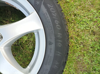 Zimné pneumatiky na diskoch 205/60/16 5x112 - 8