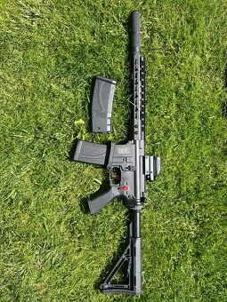 2x full upgrade m4, kwa mp9, plynová brokovnica - 8