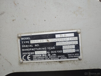 Pásový nakladač Takeuchi TL8 Bobcat T650 Caterpillar - 8