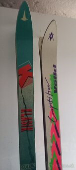 Lyže dva typy+palice - 8