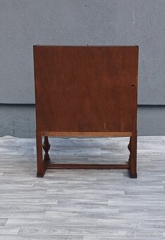 Stôl písací celodrevený. - 8