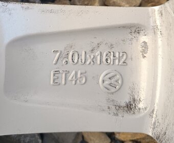 Alu-disky Volkswagen R16 5x112 - 8