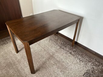 Jedálenský stôl a 4 stoličky - 8