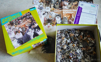 ♦️ PUZZLE = 529 kusov = Mačky ♦️ - 8