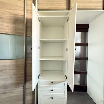 Závesná skrinka a skriňa Ikea biela - 8
