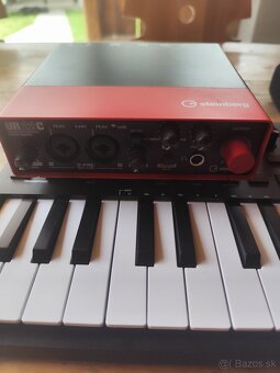 Zvuková karta štúdiový mikrofón midi kláves - 8