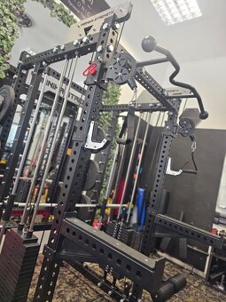 HALF RACK=vrchna ,spodná kladka, protismerné kladky,multipre - 8
