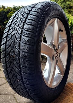 alu R16 5x112 zimné pneu 205/55 orig. VW Golf, Touran, Caddy - 8