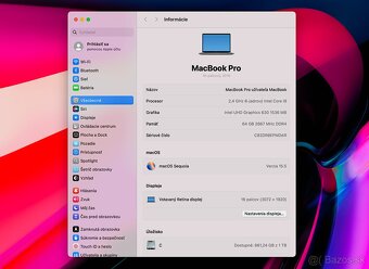 MacBook Pro 16" i9-2.4GHz,8j/64GB/1TB, Výdrž batérie 6 hod. - 8