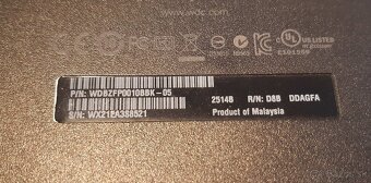 Disk externý prenosný WD My Passport Ultra 1TB - 8