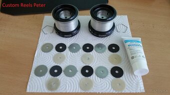 Karbonove podlozky Shimano. - 8