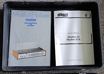 PREDÁM VZÁCNY VINTAGE BICÍ AUTOMAT HOHNER RHYTM 80 1977 - 8