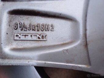 Hlinikove disky Dezent- Ford/Peugeot-6 1/2Jx16-ET-40-5x108 - 8