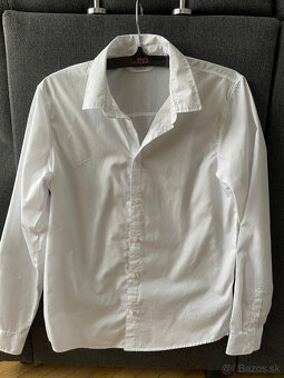 Oblek-Čierna,Košeľa H&M-Lindex - 8