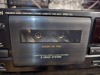 DENON DRM-740 3-hlavový kazetový magnetofón - 8