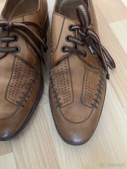 Kožené oblekové vintage vel 40 - 8