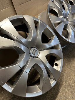 Alu disky (elektróny) originál Citroën r17 - 8