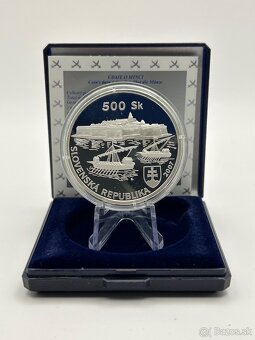 500 sk 1997 Pieniny proof investičné striebro - 8