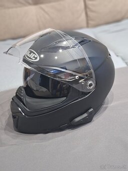 Prilba HJC F70 Semi Flat Black - 8