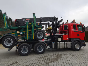 Scania R500 6x4 Lesovoz hydraulicka ruka Loglift 251S Doll - 8